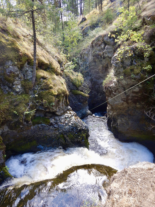Canyoning in the Okanagan