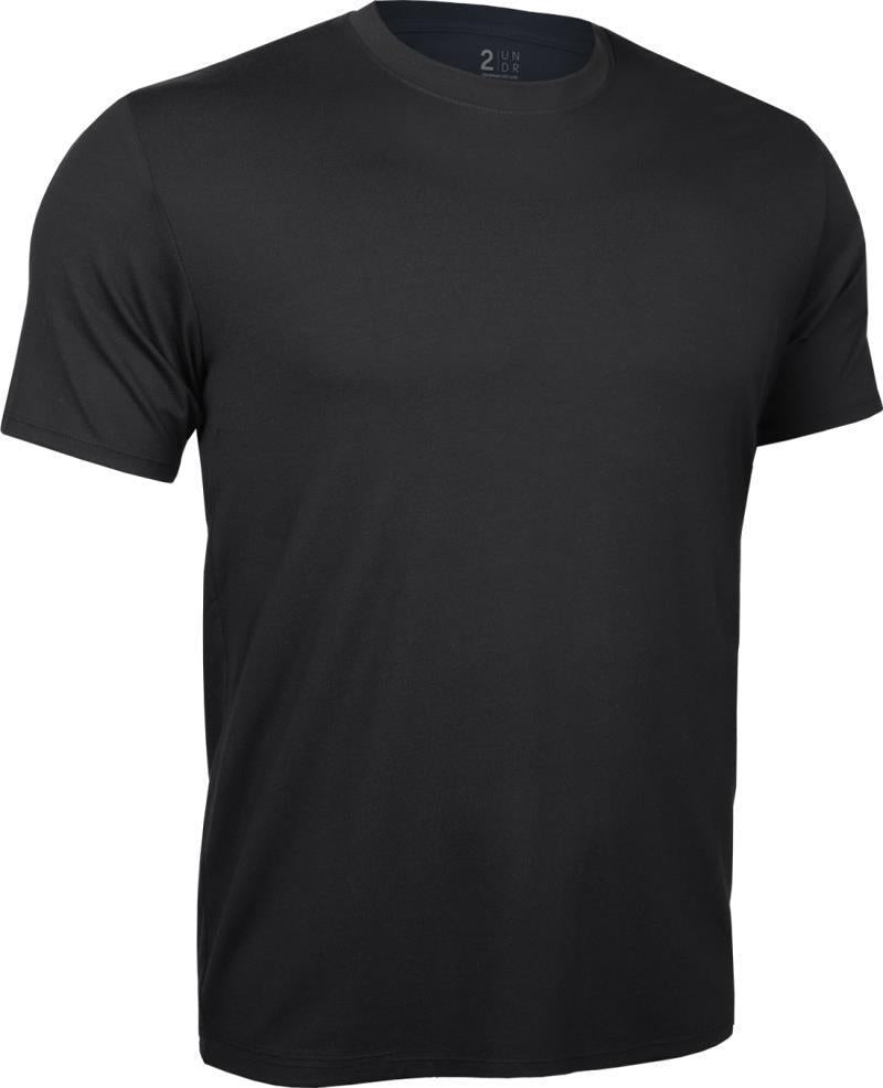 Crew Neck Tee - Mens - Black 1
