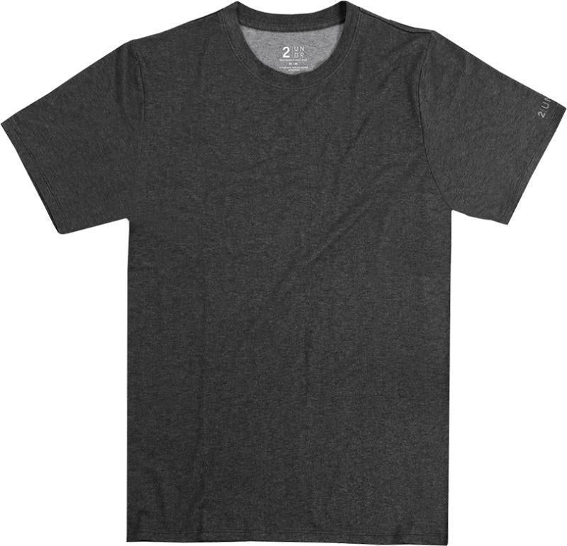 Crew Neck Tee - Mens - Charcoal 1