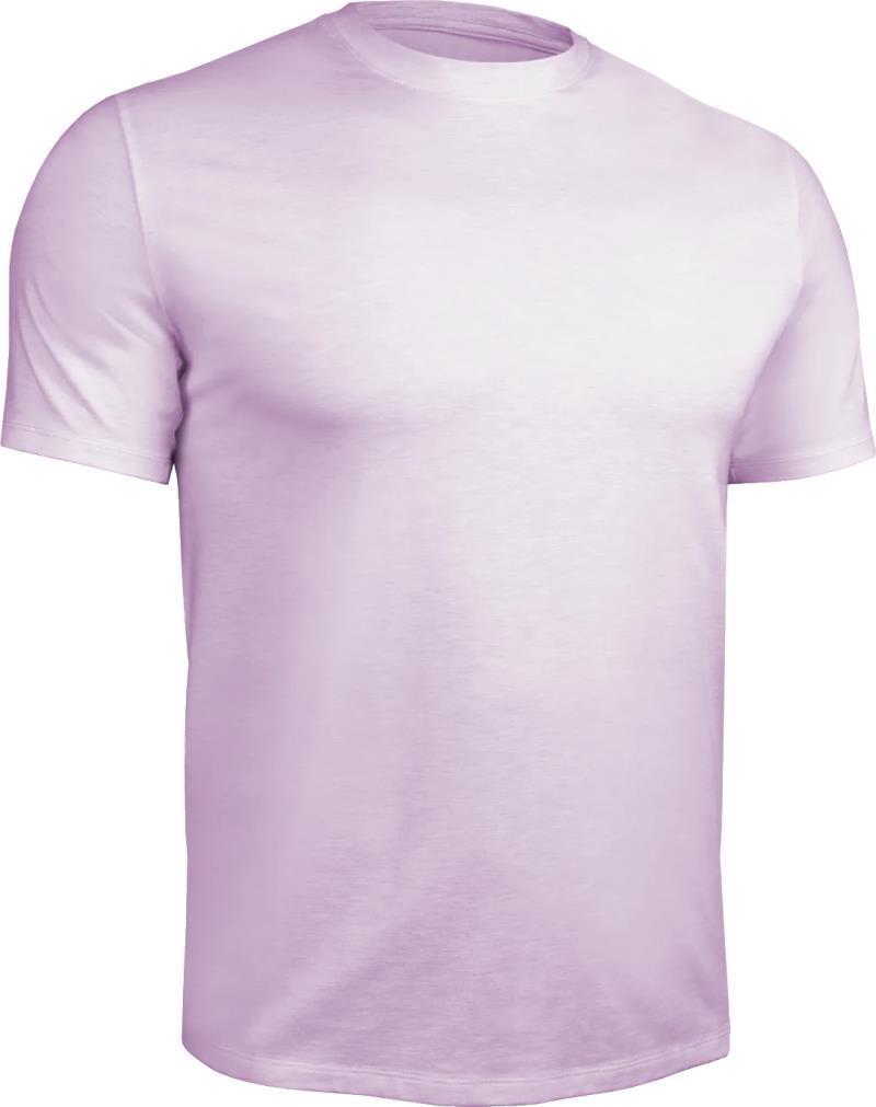 Crew Neck Tee - Mens - Heathered Lavender 1