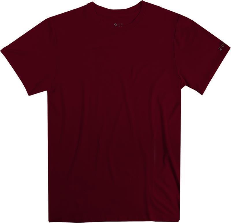 Crew Neck Tee - Mens - Merlot 2