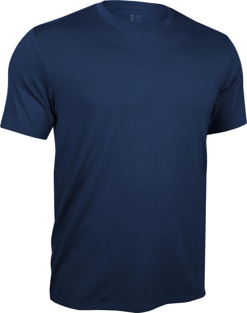 Crew Neck Tee - Mens - Navy 1