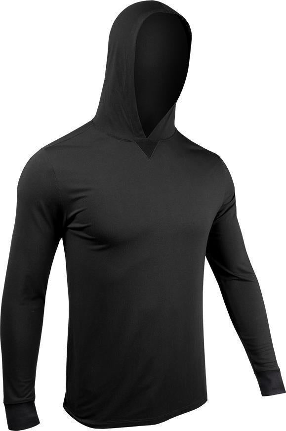 Hooded LS Tee - Mens - Black 1