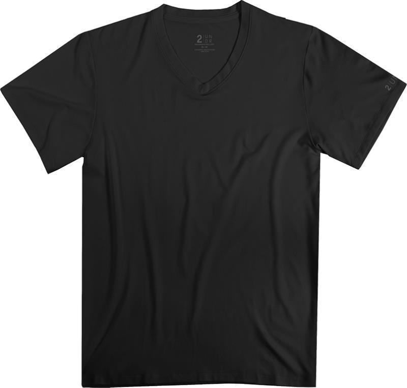 V-Neck Tee - Mens - Black 2