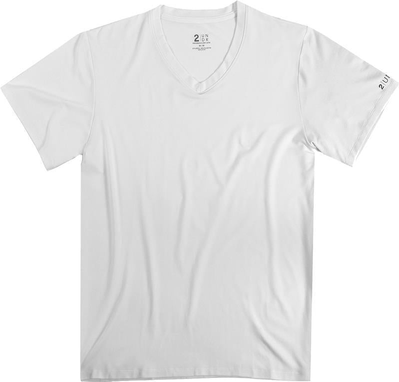 V-Neck Tee - Mens - White 2