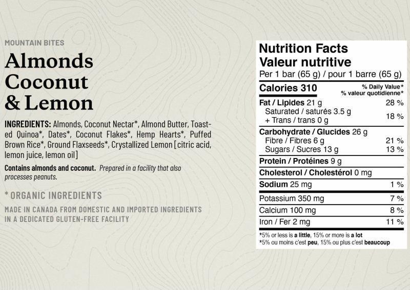 Almond Coconut Lemon - Alkeme Bar - Not Applicable 4