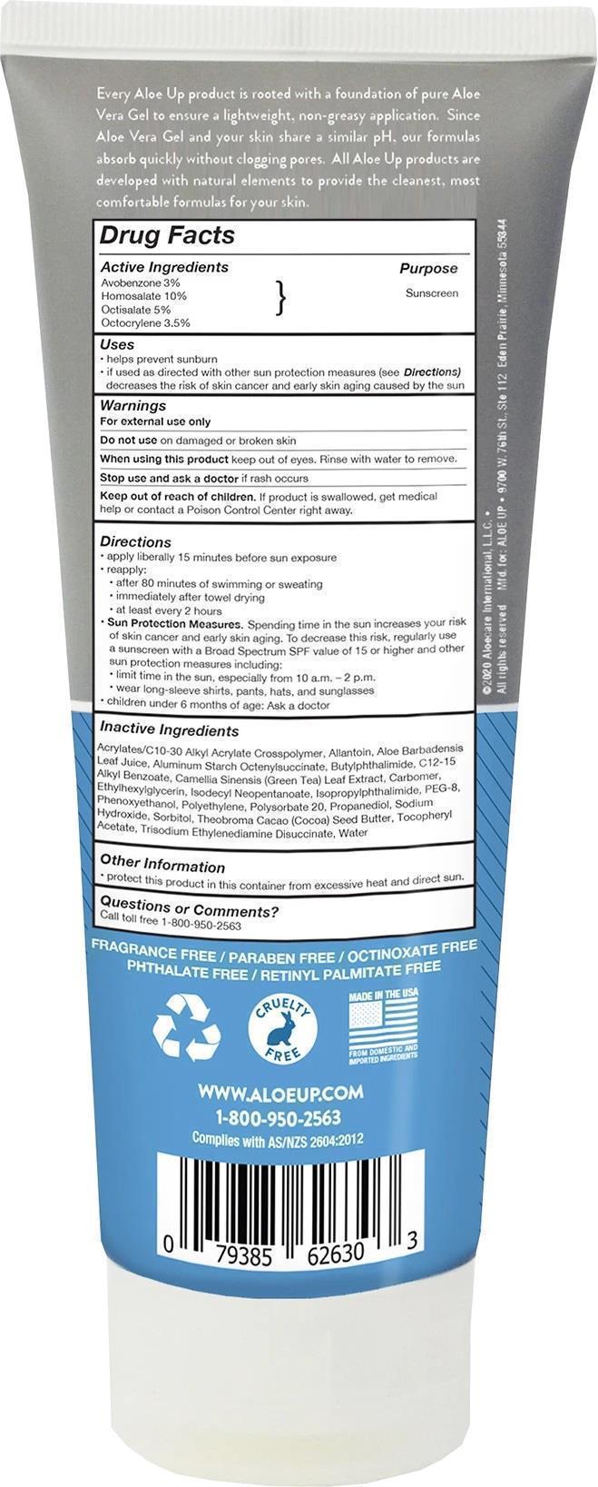 Aloe Up Sport SPF 30 Lotion - 6oz - Not Applicable 2