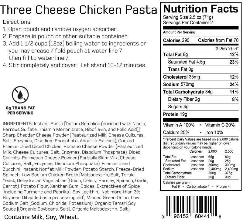 Three Cheese Chicken Pasta - Not Applicable 3