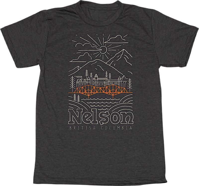Hometown T-Shirt - Unisex - Heather Charcoal 1