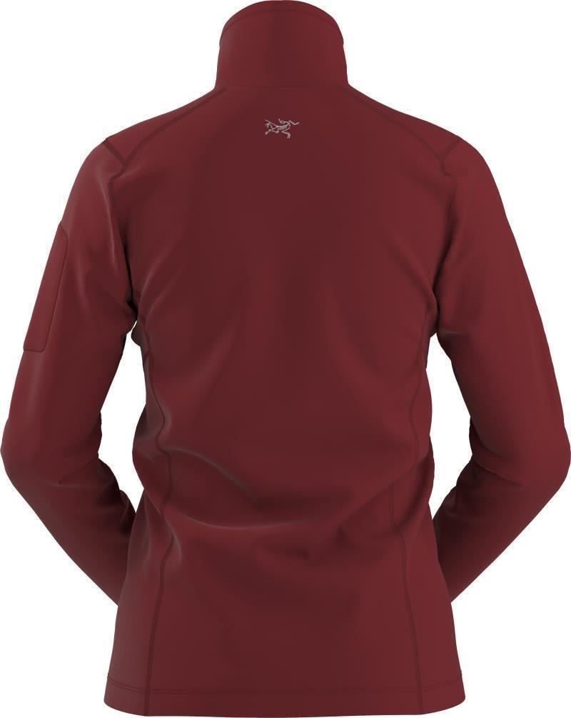 Rho Zip Neck - Womens - Bordeaux 4