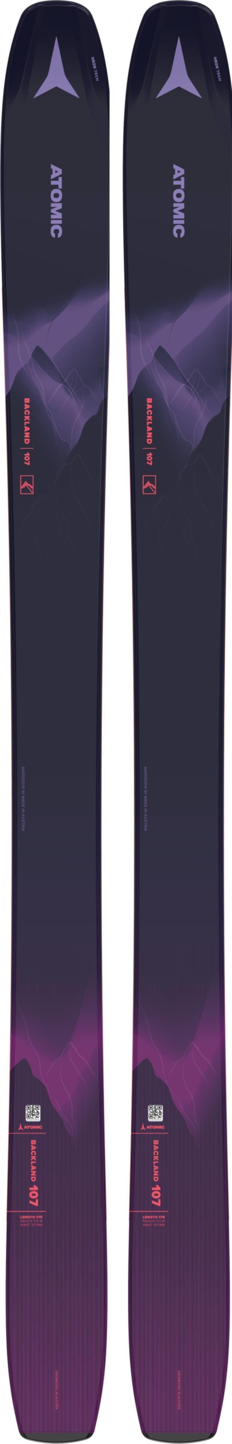 Backland 107 - Womens Skis - Purple / Berry 1