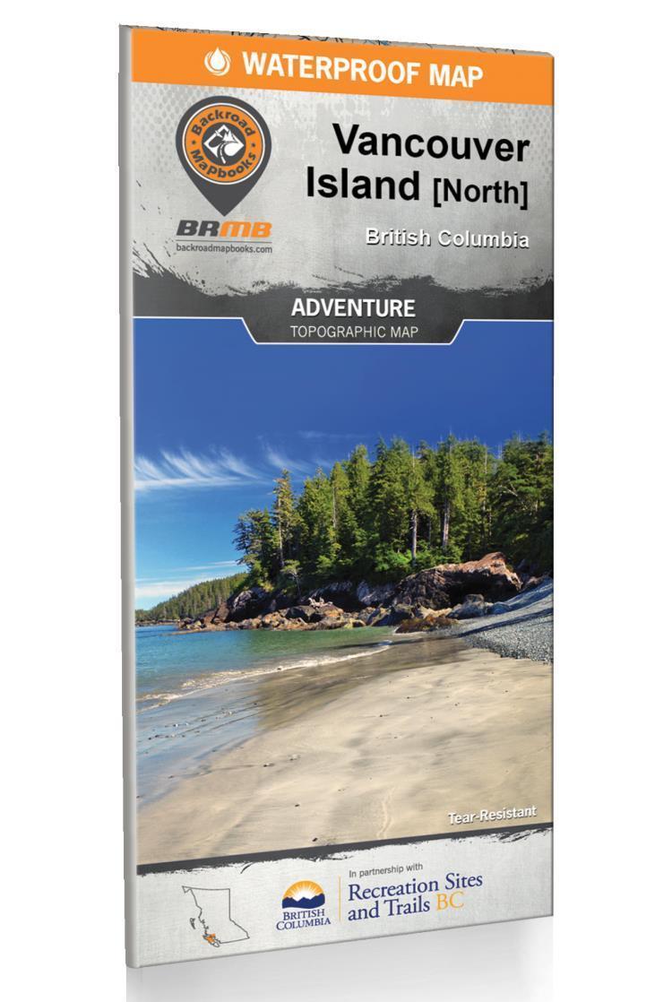 Vancouver Island BC North Map 1st - Not Applicable 1