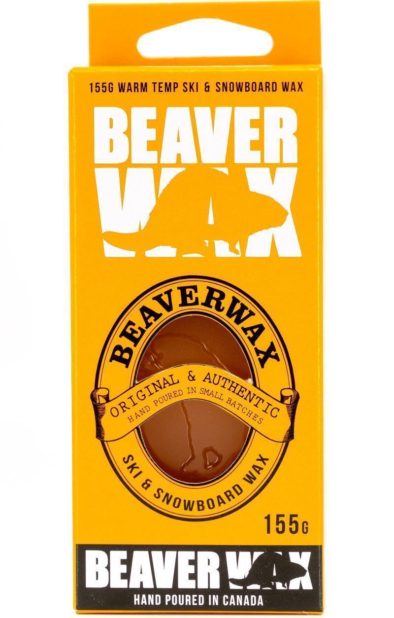 Beaver Warm Temp Snow Wax - 155g Bar - Not Applicable 1