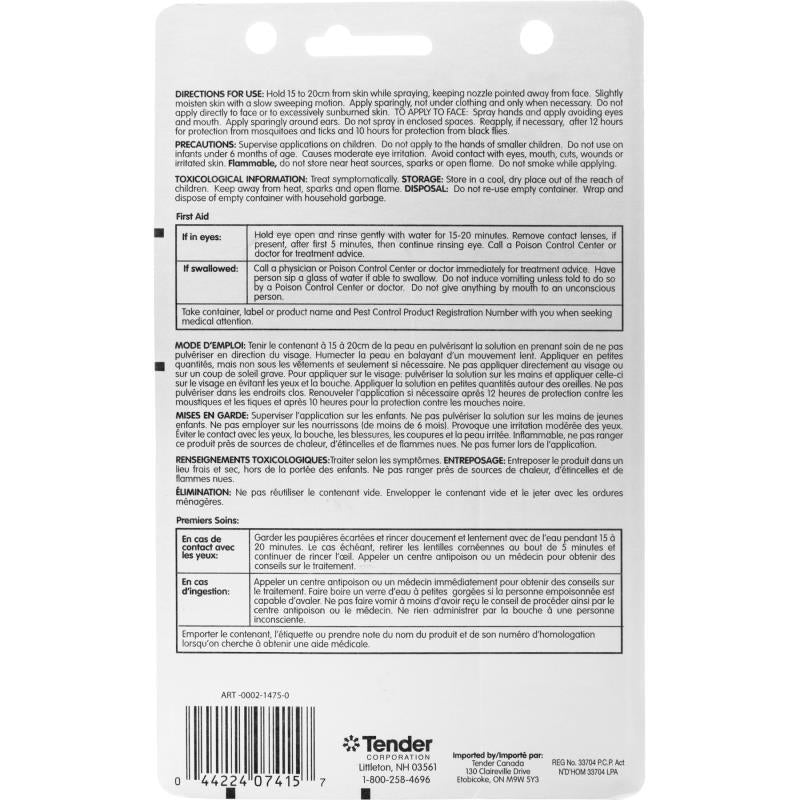 Tick Repellent Pump - 100ml / 3.38oz - Carded - not applicable 1