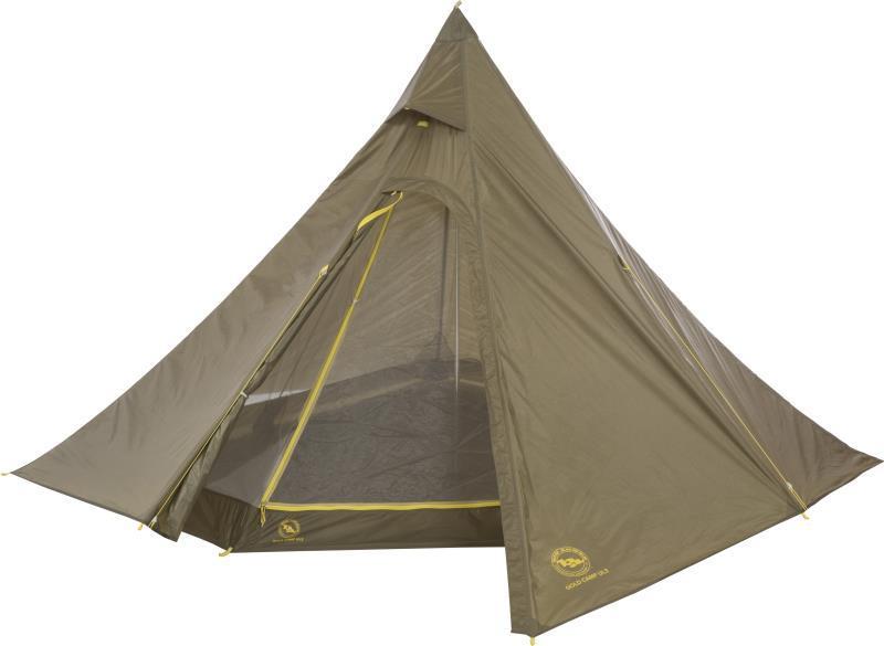 Gold Camp UL 3 Mesh Inner - Dark Olive / Gray 3
