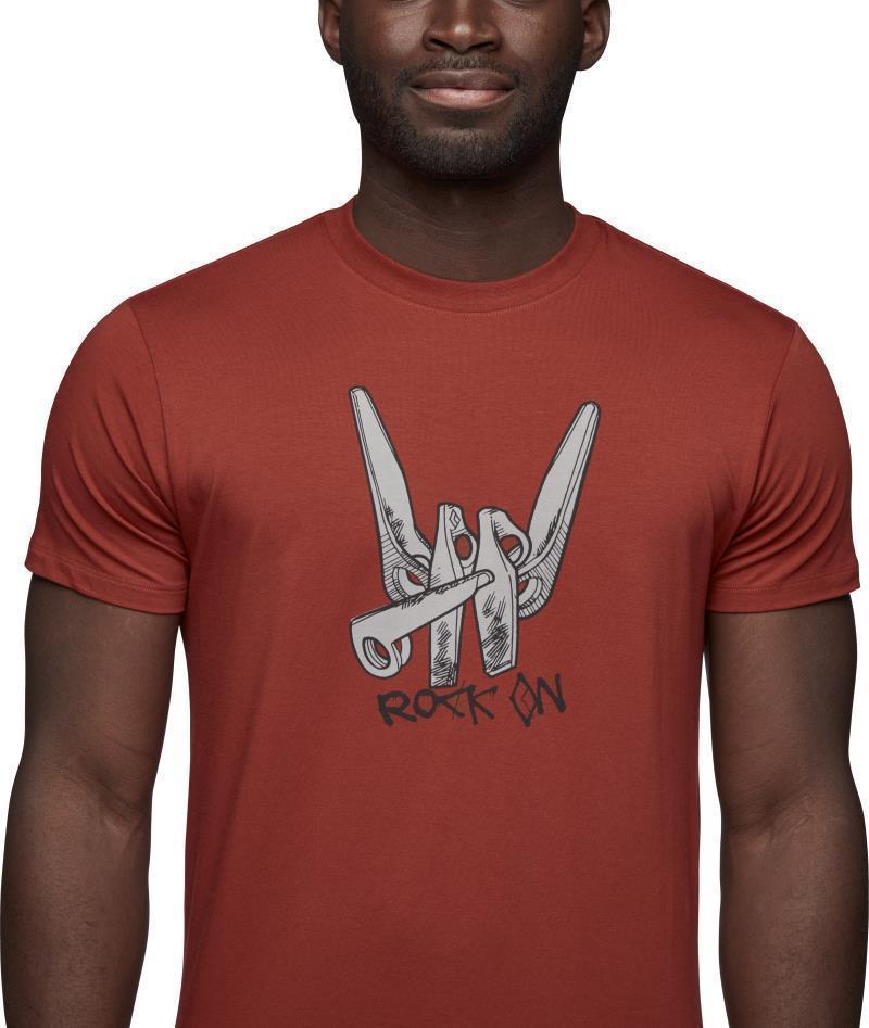 BD Rock On SS Tee - Mens - Red Rock 4