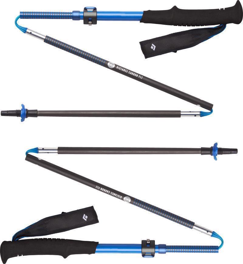 Distance Carbon FLZ Poles - Ultra Blue 3