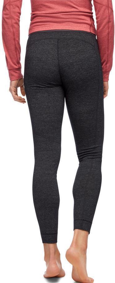 Solution 150 Merino Baselayer Full Length Bottoms, 28" Inseam - Womens - Black 4