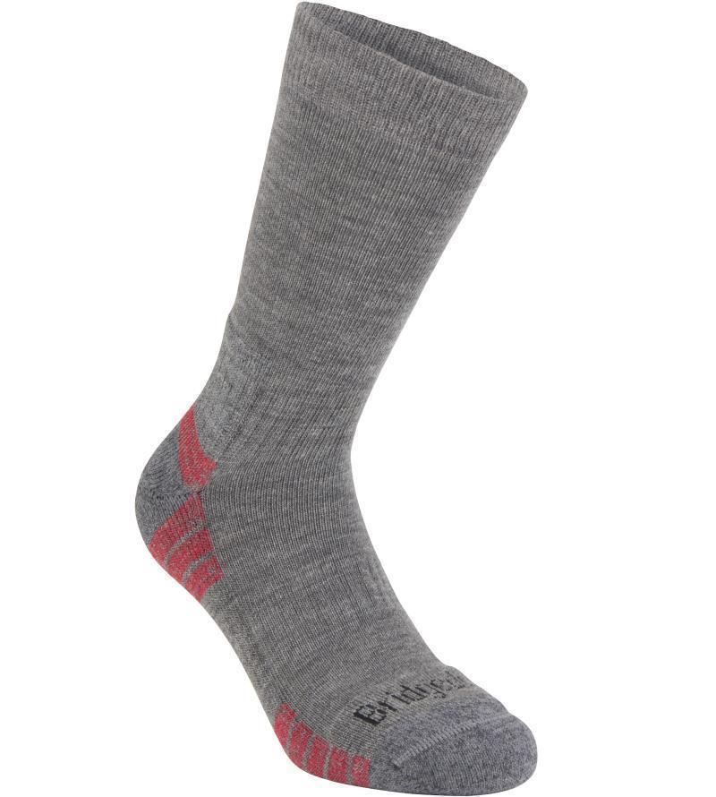 Hike Lightweight Merino Endurance Boot Socks - Mens - Grey Heather 1