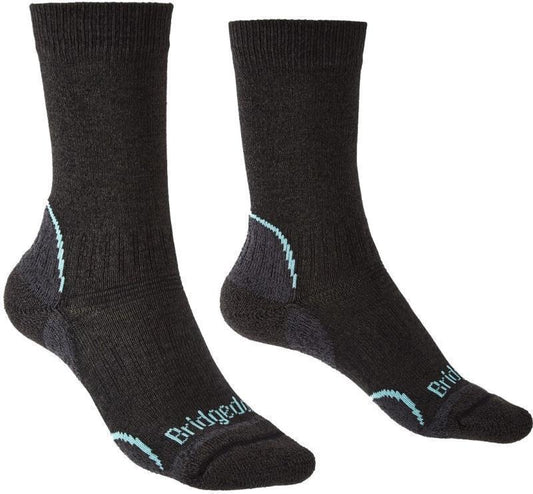 Hike Lightweight T2 Boot Socks - Womens - Graphite / Mint 1