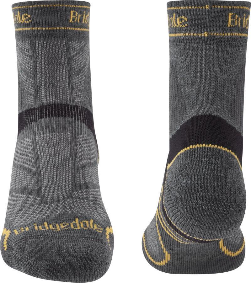 Trail Run Lightweight T2 Merino Sport 3/4 Crew Socks - Mens - Gunmetal 2