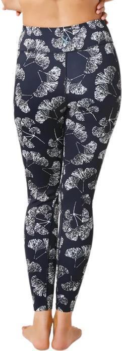 Saluda Compression Tights - Womens - Black Ginkgo 2
