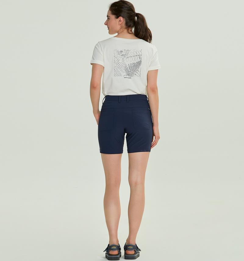 Madrid Bermuda Shorts - Womens - Navy 4