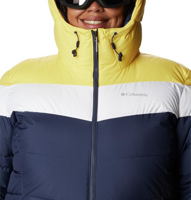 Abbott Peak Insulated Jacket - Plus - Womens - Nocturnal / White / Sun Glow 5