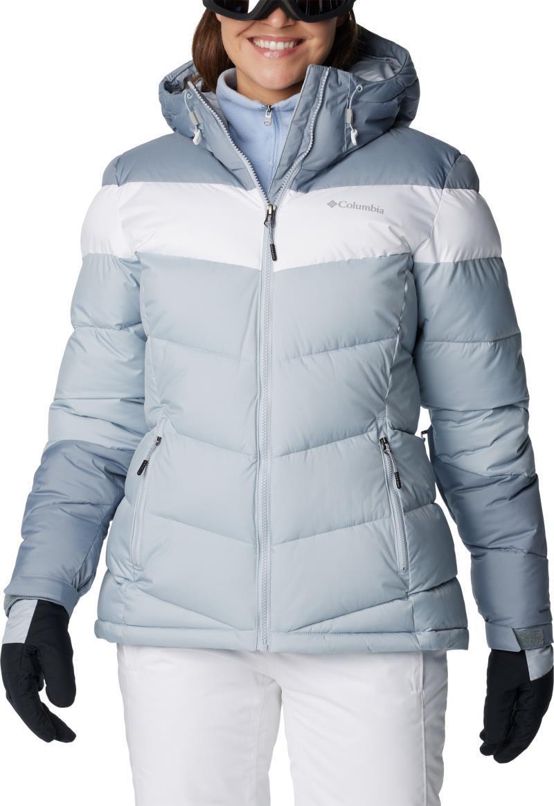 Abbott Peak Insulated Jacket - Womens - Cirrus Grey / White / Tradewinds Grey 1