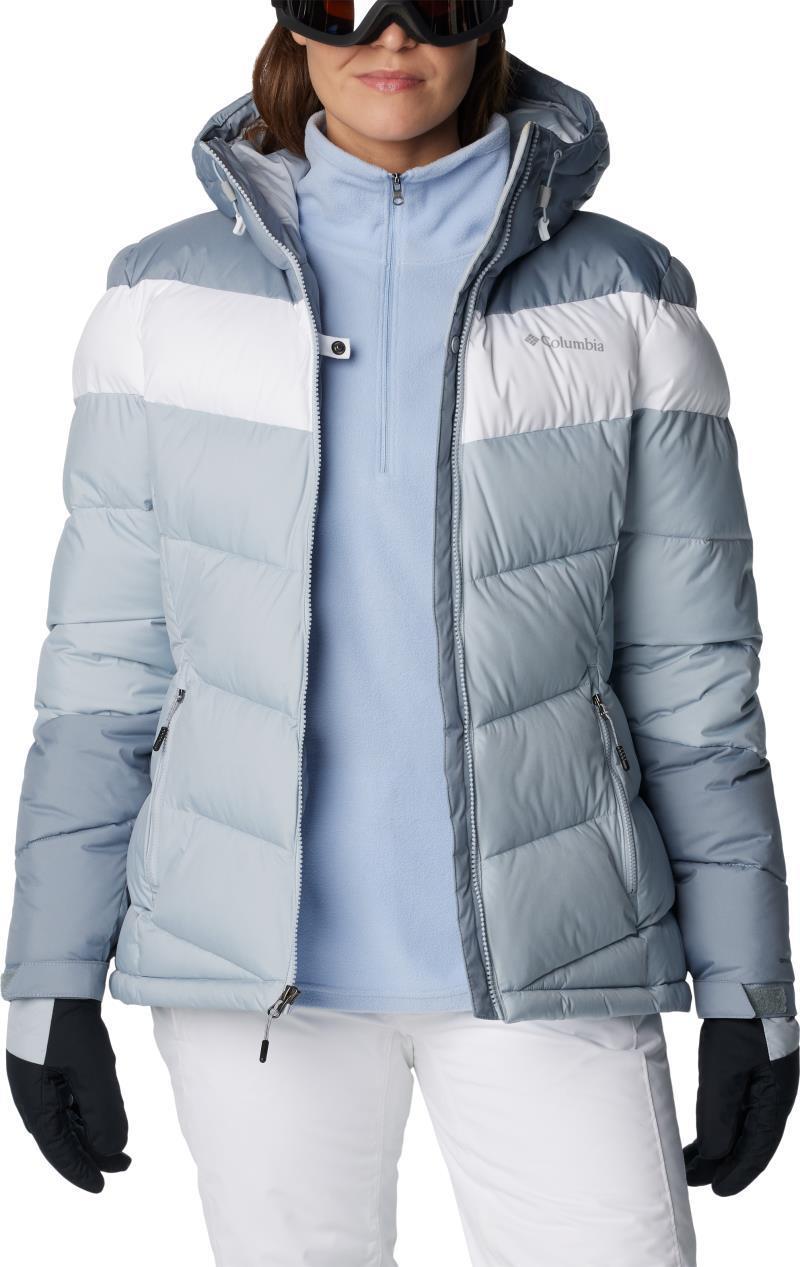 Abbott Peak Insulated Jacket - Womens - Cirrus Grey / White / Tradewinds Grey 3