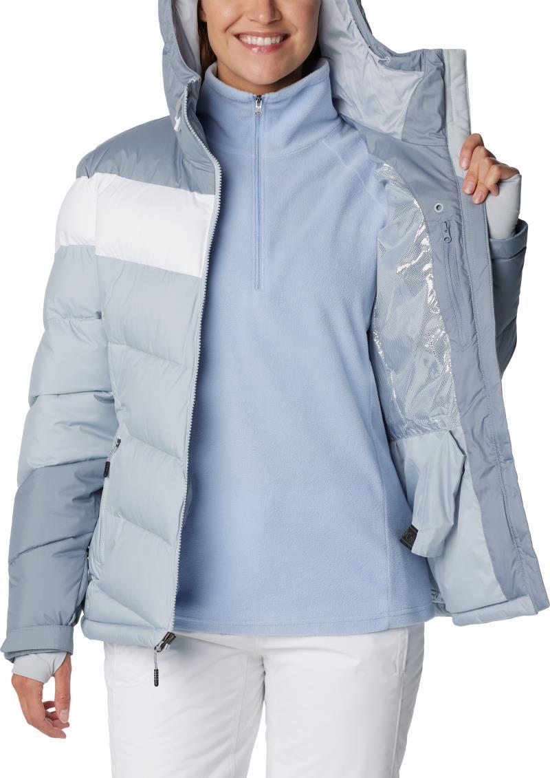 Abbott Peak Insulated Jacket - Womens - Cirrus Grey / White / Tradewinds Grey 4