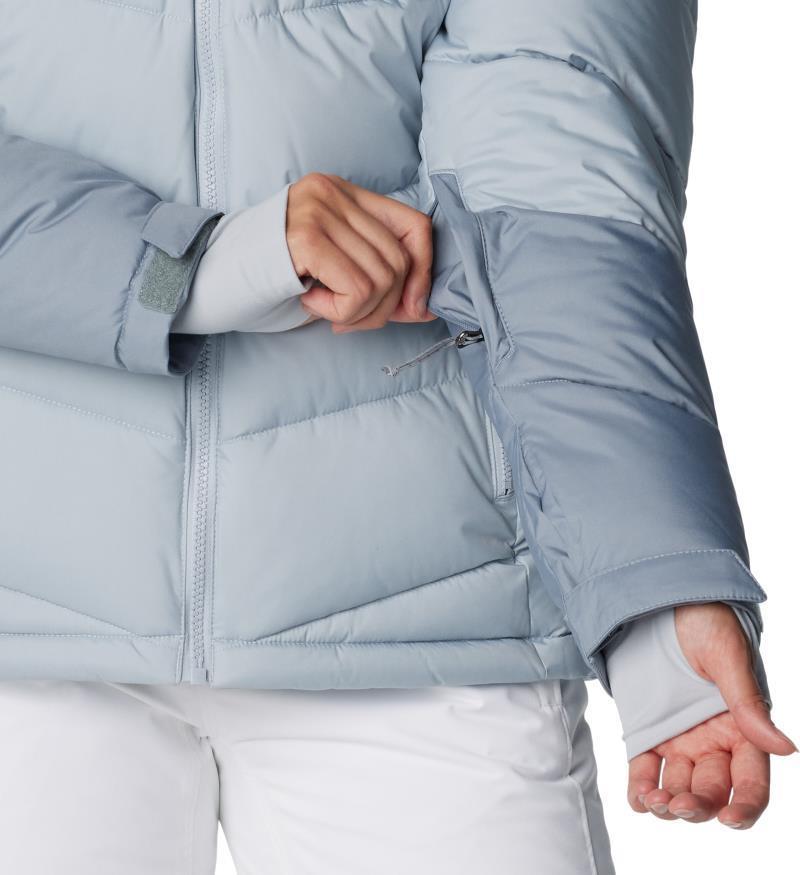 Abbott Peak Insulated Jacket - Womens - Cirrus Grey / White / Tradewinds Grey 8