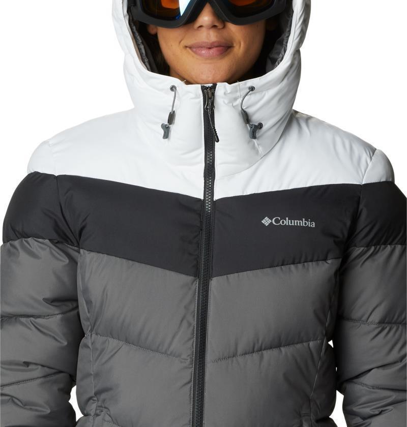 Abbott Peak Insulated Jacket - Womens - City Grey / Shark / White 4