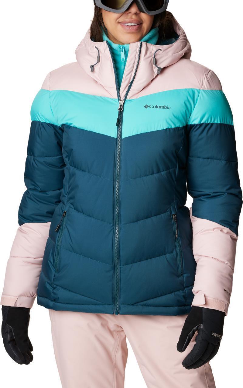 Abbott Peak Insulated Jacket - Womens - Night Wave / Dusty Pink / Bright Aqua 1