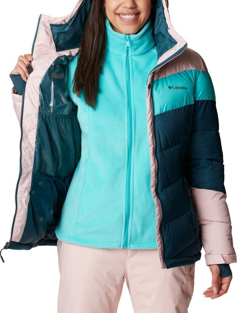 Abbott Peak Insulated Jacket - Womens - Night Wave / Dusty Pink / Bright Aqua 5