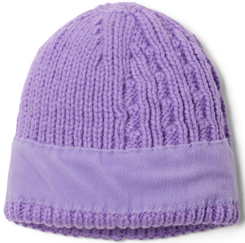 Agate Pass Cable Knit Beanie - Youth - Paisley Purple 2