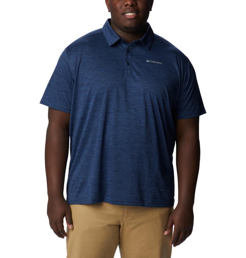Alpine Chill Zero Polo - Big - Mens - Collegiate Navy Heather 1