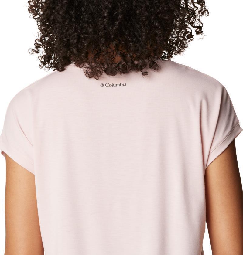 Boundless Trek SS Tee - Womens - Dusty Pink 5