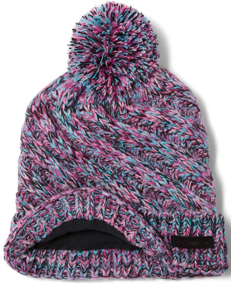 Bundle Up Beanie - Youth - Black / Pink Ice / Pink Orchid 2