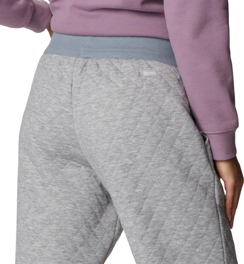 Columbia Lodge Quilted Joggers - Womens - Light Grey Heather 5