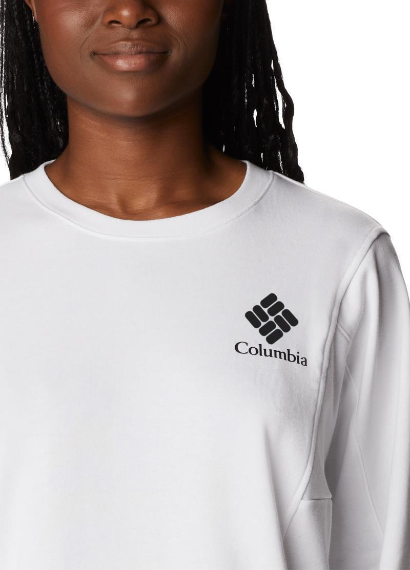 Columbia Trek Seasonal FT Crew - Womens - White / Black CSC Stacked Logo 4