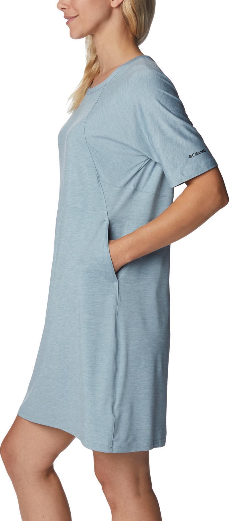 Coral Ridge Dress, Reg - Womens - Stone Blue 4