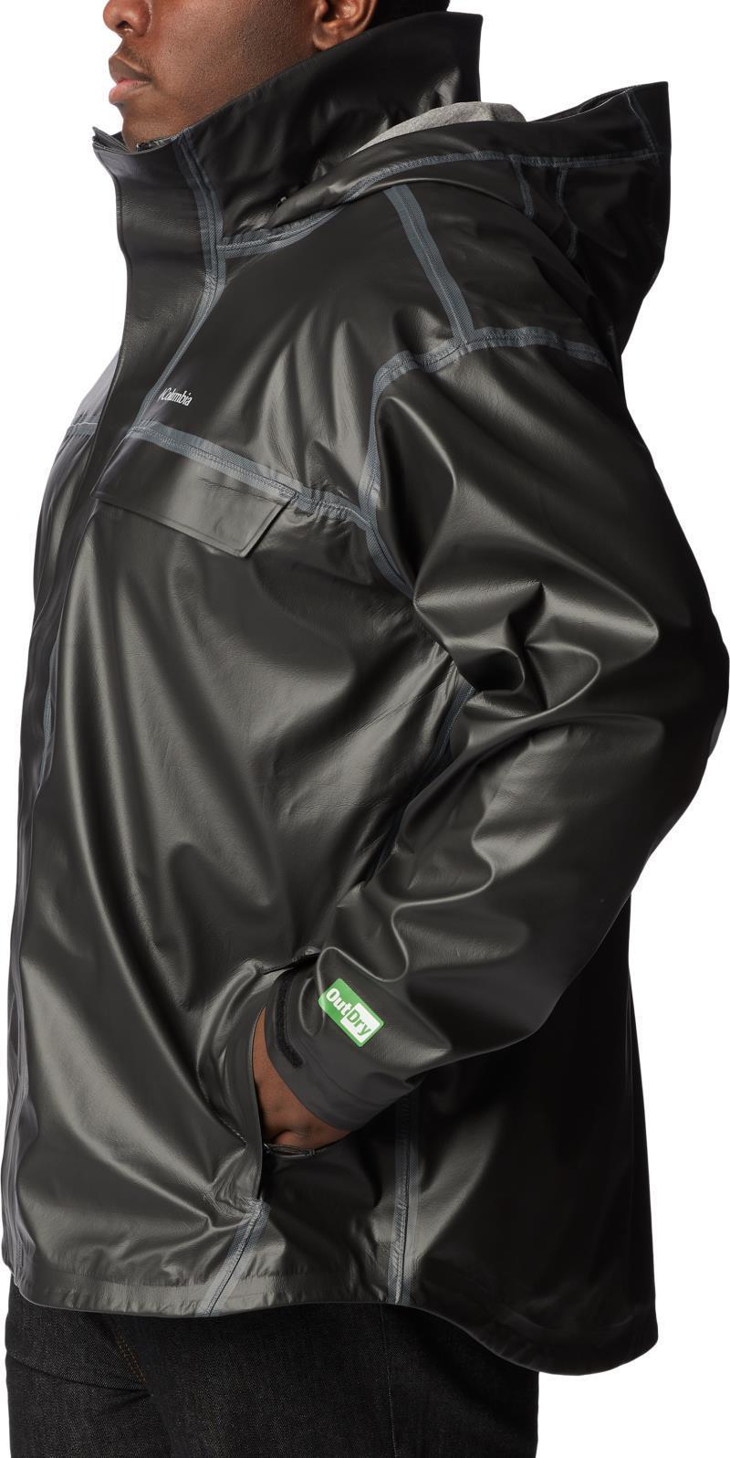 Coral Ridge ODX Rain Jacket - Big - Mens - Black 4