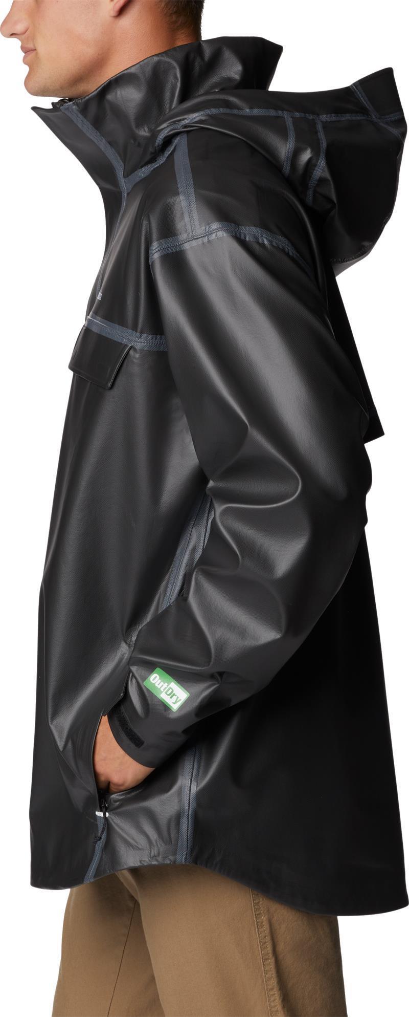 Coral Ridge ODX Rain Jacket - Mens - Black 5