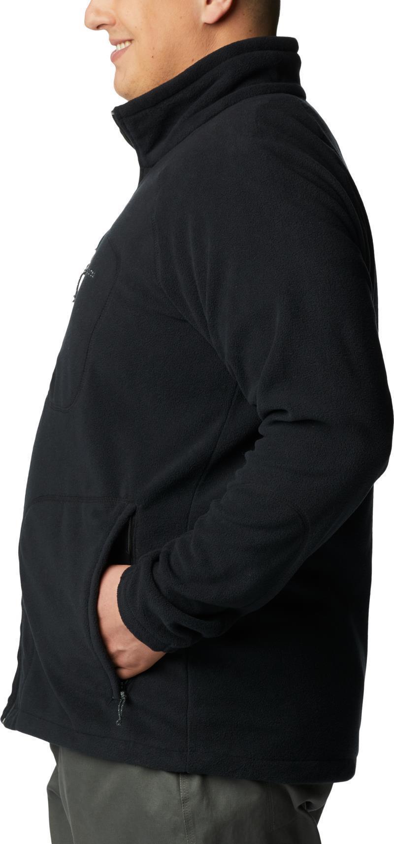Fast Trek II Full Zip Fleece - Big - Mens - Black 4