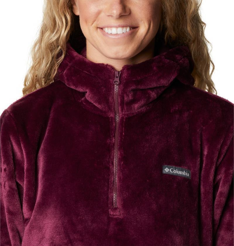 Fireside Fleece Hoodie - Womens - Marionberry 4