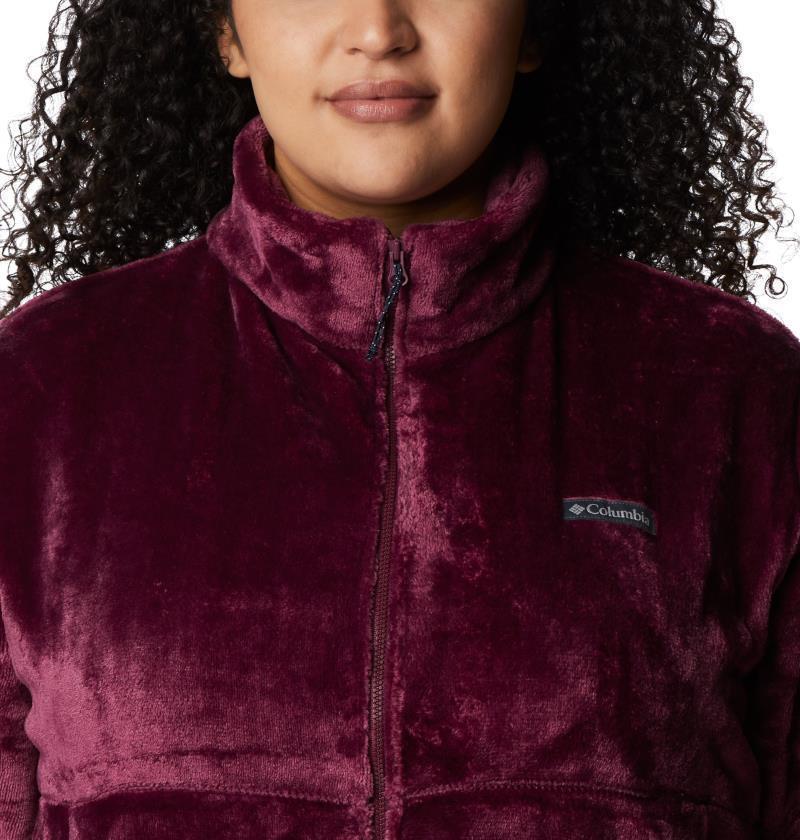 Fireside Full Zip Jacket - Plus - Womens - Marionberry 5