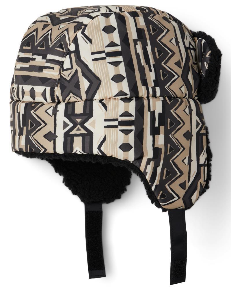 Frosty Trail Trapper - Youth - Ancient Fossil 80s Stripe Print 3