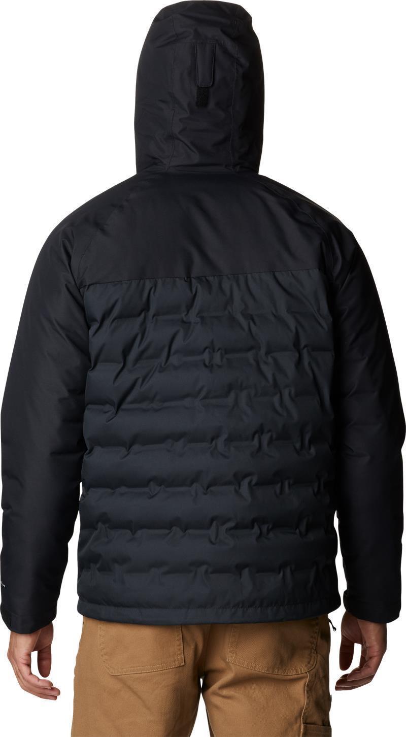 Grand Trek II Down Hooded Jacket - Tall - Mens - Black 2