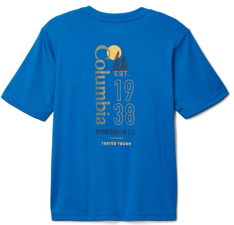 Grizzly Ridge Back Graphic SS Tee - Youth Boys - Bright Indigo / CSC Est Tough Graphic 2